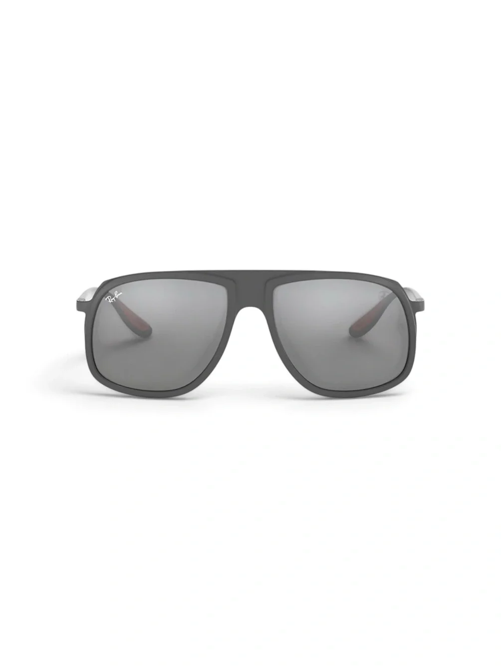 Ray-Ban RB4308M Scuderia Ferrari Matte Grey Mirror Sunglasses RB4308M F6266G 57